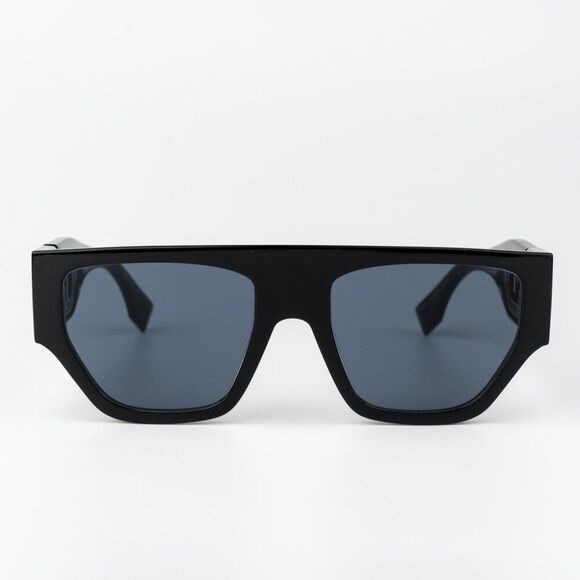 Fendi O\'LOCK Women Sunglasses Geometric Black Blue FE40108U 01V BRAND NEW main image 7